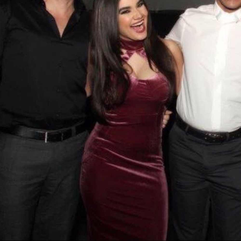 Small Violet Suede Dress